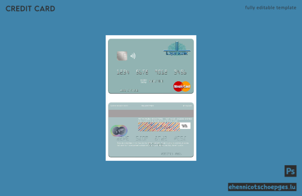 Vorschau der Mastercard der Saint Lucia Loyal Bank Limited